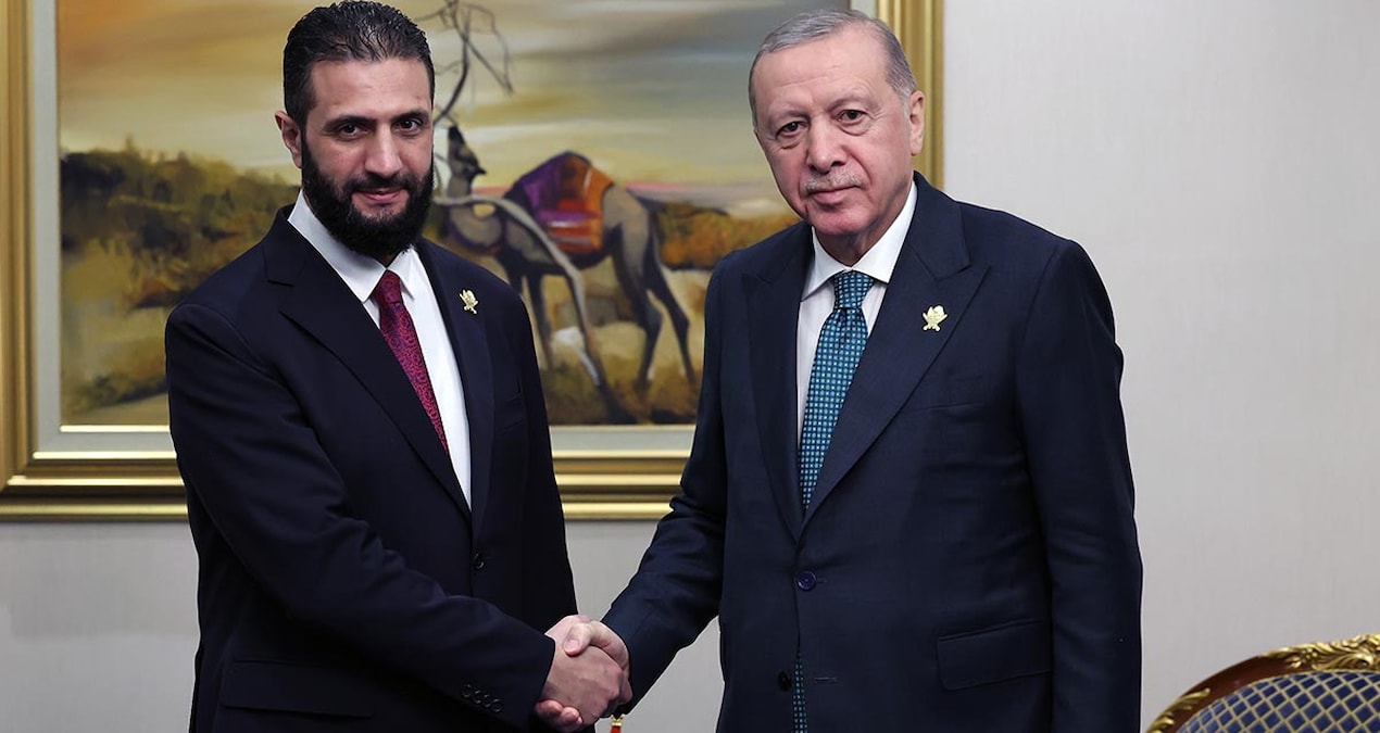 cumhurbaskani erdogan suriye cumhurbaskani ahmed sara ile gorustu OXkzNH6x