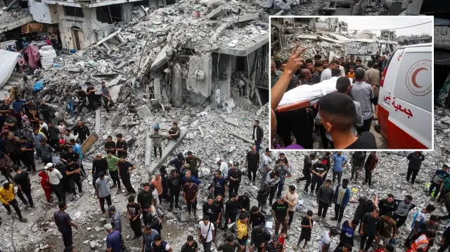 gazzede can kaybi 66 bin 148e yukseldi vnbgmgvr