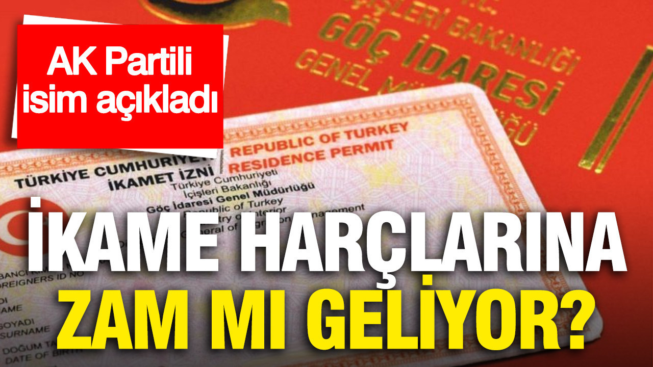 İkamet Harçlarında Zam Tartışmaları Hakkında Açıklama